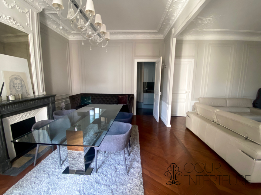 MEUBLÉ – 3 chambres – Avenue Malakoff – PARIS 16ème – 150 m2 – 4ème étage avec ascenseur – Loyer charges comprises : 5.900 euros