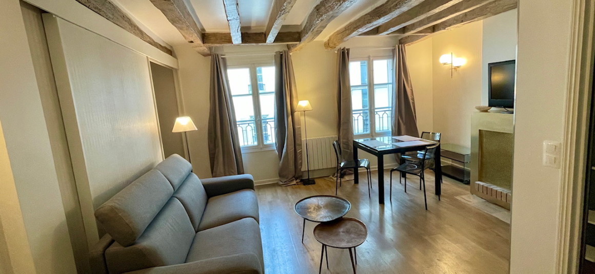 MEUBLÉ – 1 chambre – 92 Neuilly sur Seine – 40 m2 – Rue Paul Chatrousse (Pont de Neuilly) – 2ème étage ascenseur – Loyer charges comprises : 1.600 €