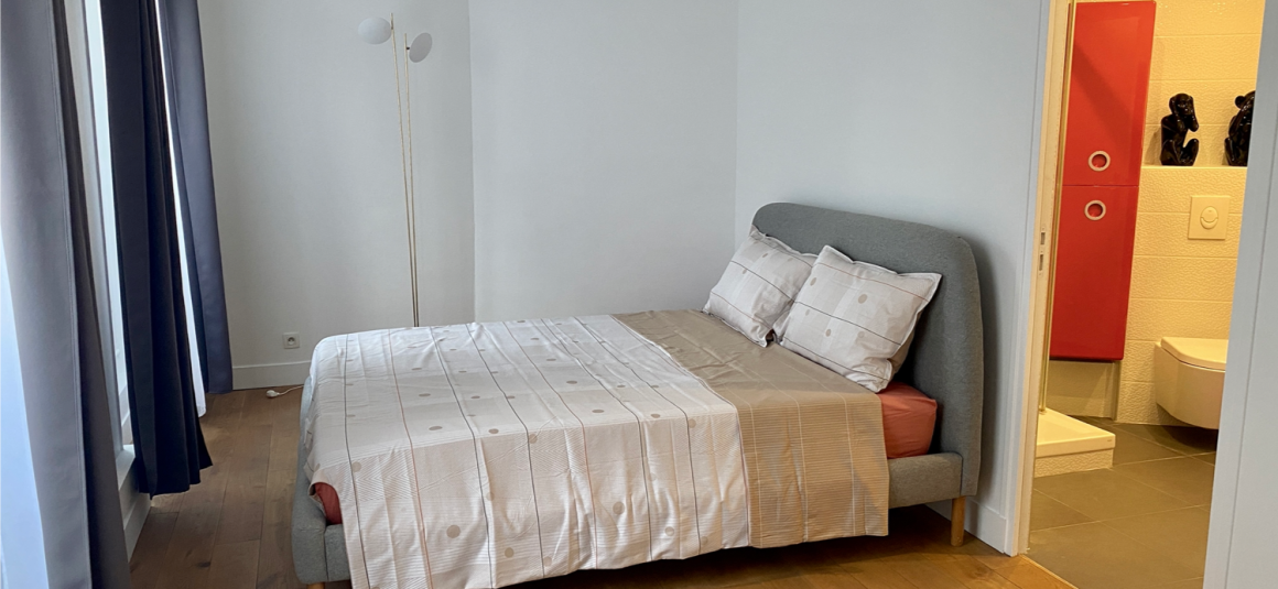 MEUBLÉ – 2 chambres – 104 m2 – Paris 8ème – Rue Jean Mermoz – 3ème étage ascenseur –  Loyer charges comprises : 4.150 euros