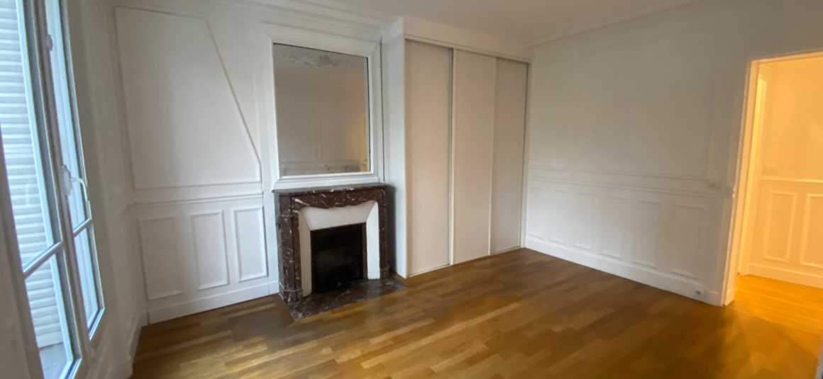 VIDE – 2 chambres – 71 m2 – Paris 17ème – Bld Pereire / quartier Wagram Levis – 2ème étage ascenseur – Loyer charges comprises : 2.542 euros