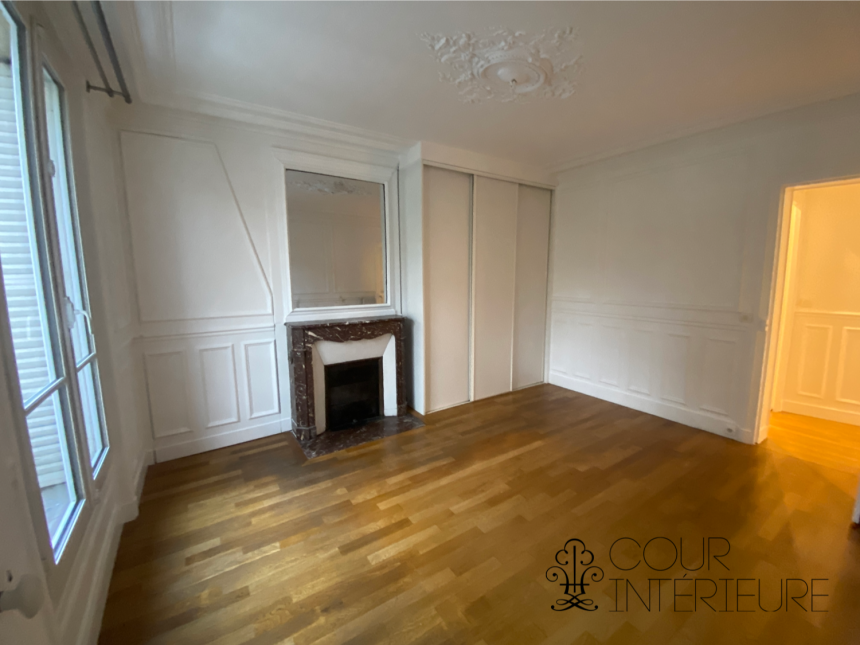 VIDE – 2 chambres – 72 m2 – Paris 17ème – Bld Pereire / quartier Wagram Levis – 2ème étage ascenseur – Loyer charges comprises : 2.580 euros