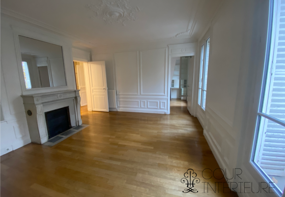 VIDE – 2 chambres – 71 m2 – Paris 17ème – Bld Pereire / quartier Wagram Levis – 2ème étage ascenseur – Loyer charges comprises : 2.542 euros