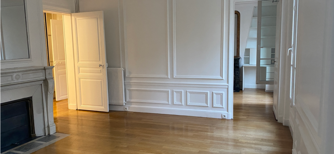 VIDE – 2 chambres – 71 m2 – Paris 17ème – Bld Pereire / quartier Wagram Levis – 2ème étage ascenseur – Loyer charges comprises : 2.542 euros