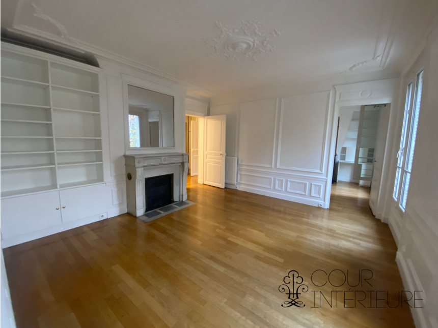 VIDE – 2 chambres – 72 m2 – Paris 17ème – Bld Pereire / quartier Wagram Levis – 2ème étage ascenseur – Loyer charges comprises : 2.580 euros