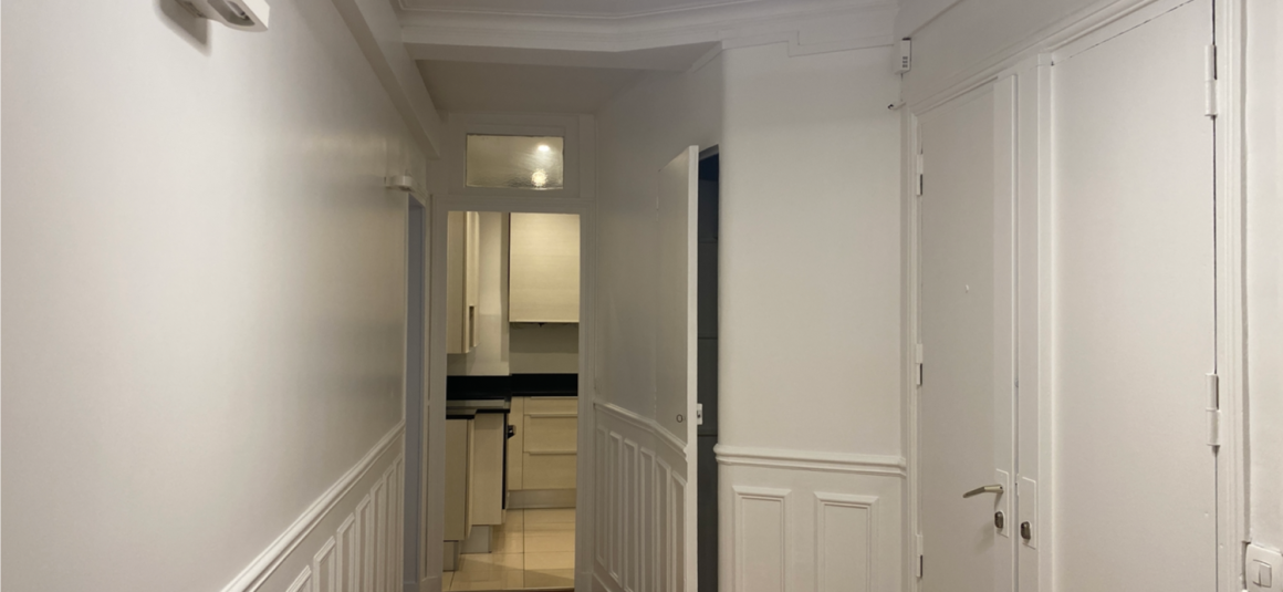 VIDE – 2 chambres – 71 m2 – Paris 17ème – Bld Pereire / quartier Wagram Levis – 2ème étage ascenseur – Loyer charges comprises : 2.542 euros