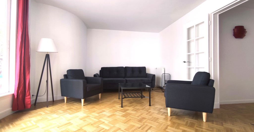 MEUBLÉ – 2 chambres – 92 Neuilly sur Seine – 80 m2 – 2 terrasses de 17 et 25 m2 – 4ème étage ascenseur – Loyer charges comprises : 3.150 euros