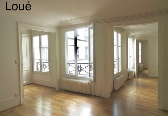 VIDE – 2 chambres – Paris 9ème – Square Montholon – 85 m2 – 4ème étage avec ascenseur – Loyer charges comprises : 2.457 euros