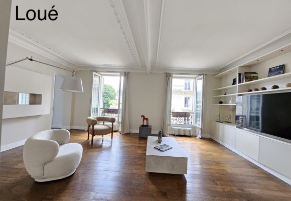 MEUBLÉ – 2 chambres – 96 m2 – Paris 8ème (limite 17ème) – VILLIERS – Rue Constantinople – Quartier Villiers / rue de Levis – 4ème étage ascenseur – Loyer charges comprises : 3.650 euros