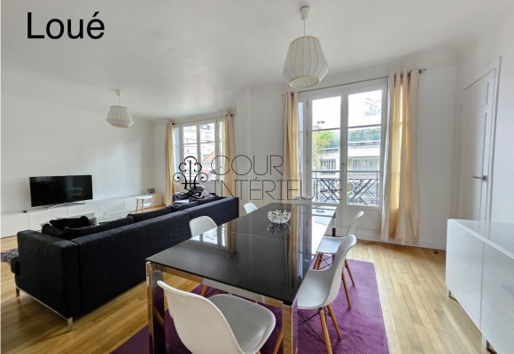 MEUBLÉ – 3 chambres – Paris 17ème –  Wagram – 120 m2 – 4ème étage avec ascenseur – Loyer charges comprises : 4.490 € charges comprises (chauf. inclus)