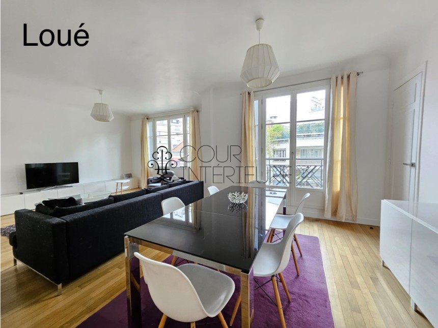 MEUBLÉ – 3 chambres – Paris 17ème –  Wagram – 120 m2 – 4ème étage avec ascenseur – Loyer charges comprises : 4.490 € charges comprises (chauf. inclus)