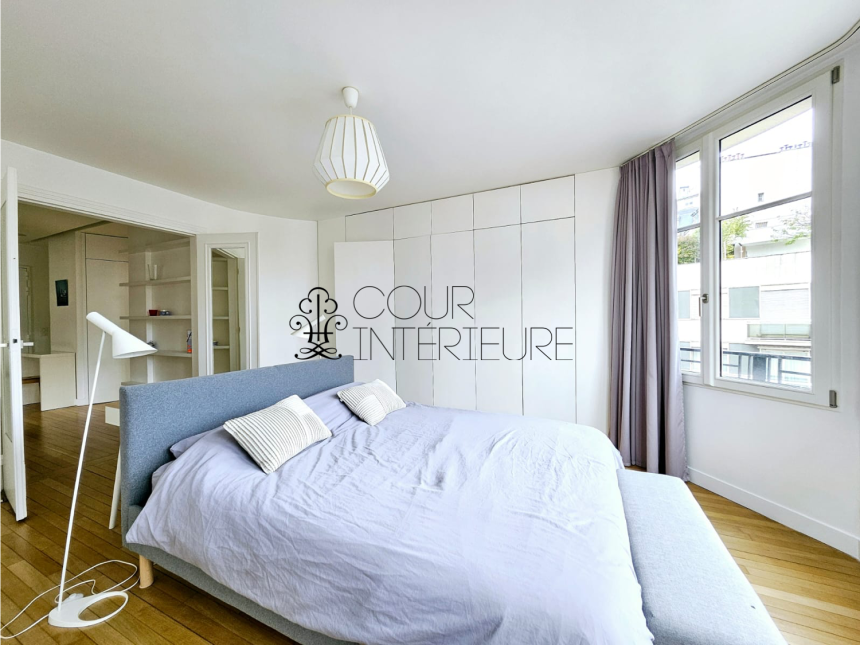 MEUBLÉ – 3 chambres – Paris 17ème –  Wagram – 120 m2 – 4ème étage avec ascenseur – Loyer charges comprises : 4.490 € charges comprises (chauf. inclus)