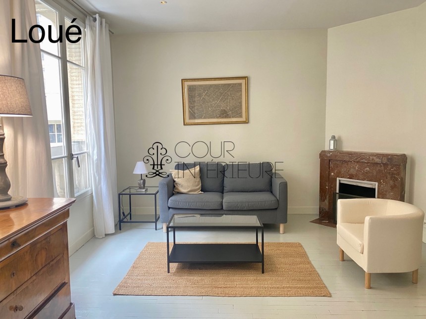 MEUBLÉ – 2 chambres – 68 m2 – Paris 17ème – Rue Roger Bacon / angle Guersant – 1er étage ascenseur – Loyer charges comprises : 2.350 €