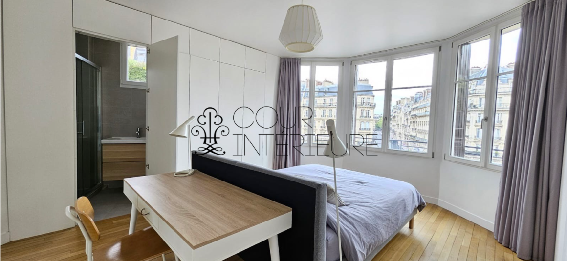 MEUBLÉ – 3 chambres – Paris 17ème –  Wagram – 120 m2 – 4ème étage avec ascenseur – Loyer charges comprises : 4.490 € charges comprises (chauf. inclus)
