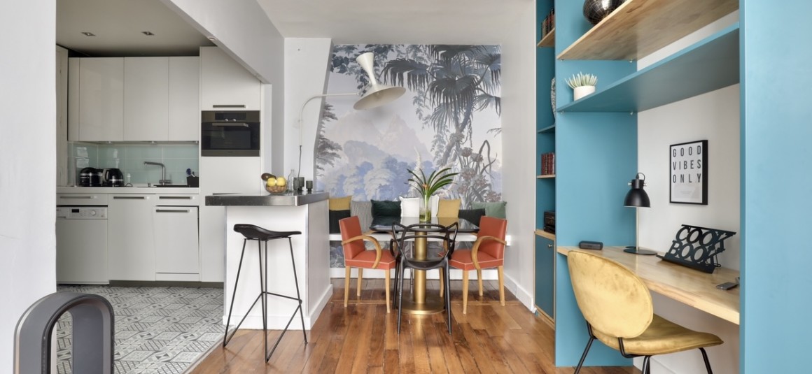 MEUBLÉ – 1 chambre – Paris 16ème – 50 m2 – Rue Duret – 1er étage ascenseur – Loyer charges comprises : 2.000 euros
