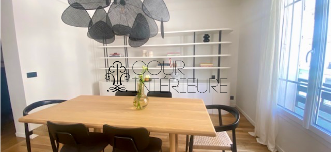 MEUBLÉ – 2 chambres – 75 m2 – Paris 9ème – Rue Mansart – 1er étage avec ascenseur – Loyer charges comprises : 3.000 euros (chauffage collectif)
