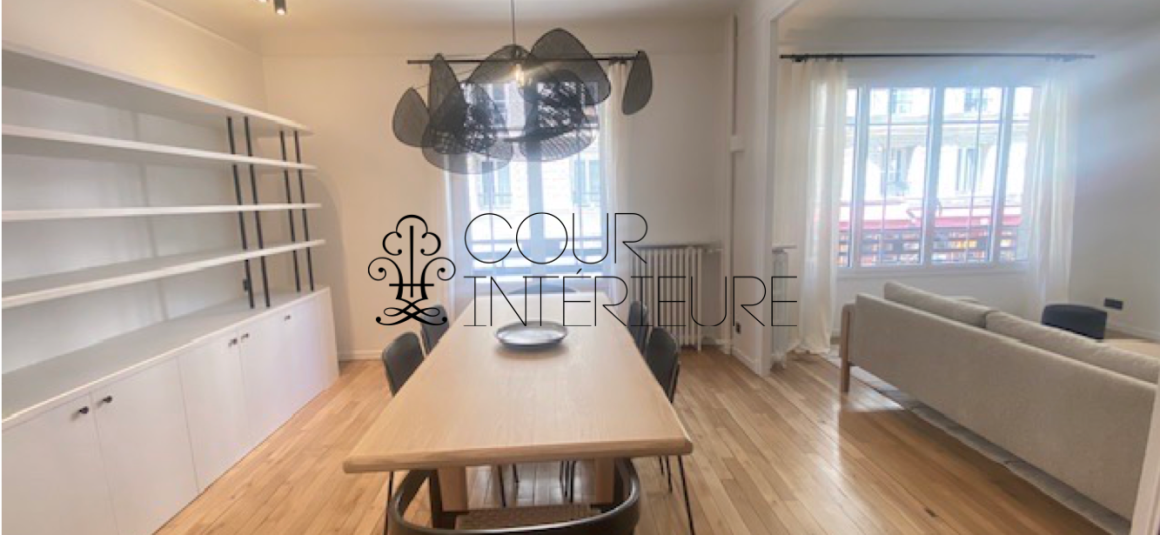 MEUBLÉ – 2 chambres – 75 m2 – Paris 9ème – Rue Mansart – 1er étage avec ascenseur – Loyer charges comprises : 3.000 euros (chauffage collectif)