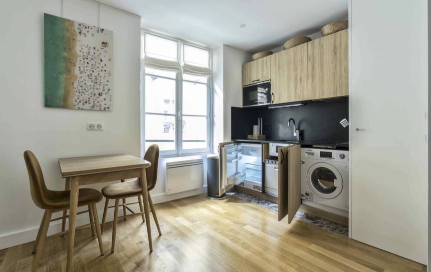 MEUBLÉ – 1 chambre – Paris 3ème – Marais – Coeur du Marais – Rue Arquebusiers – 31 m2 – 3ème étage sans ascenseur – Loyer charges comprises : 1.750 euros