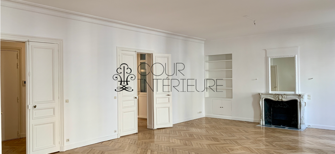 VIDE – 3 chambres – 151 m2 – Proche Monceau / Ternes – Paris 8ème (limite Paris 17ème) – 4ème étage avec ascenseur – Loyer charges comprises : 4.555 €