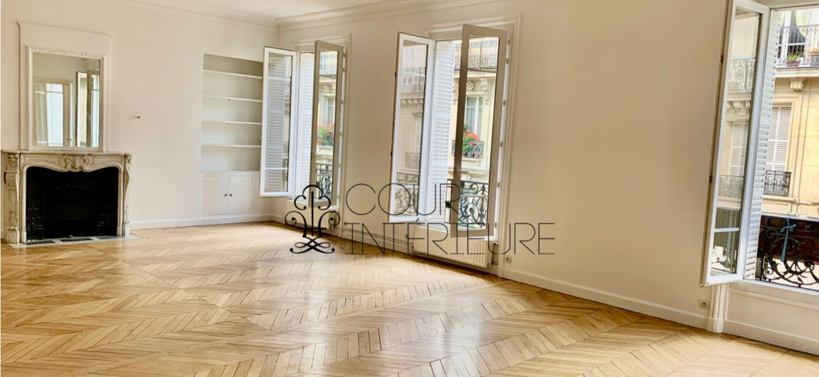 VIDE – 3 chambres – 151 m2 – Proche Monceau / Ternes – Paris 8ème (limite Paris 17ème) – 4ème étage avec ascenseur – Loyer charges comprises : 4.555 €