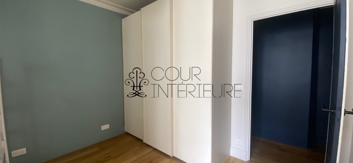 MEUBLÉ – 2 chambres – Paris 8ème – Saint Augustin – 88 m2 – 5ème étage ascenseur – GRAND BALCON FILANT de 7 m2  PLEIN SUD – Loyer charges comprises : 3.650 euros