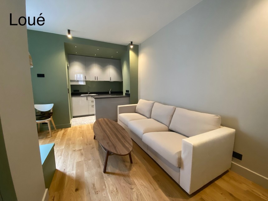 MEUBLÉ – 1 chambre – MARAIS – Paris 3ème  – Rue de Montmorency – 35 m2 – 2e étage sans ascenseur – Loyer charges comprises : 1.800 €