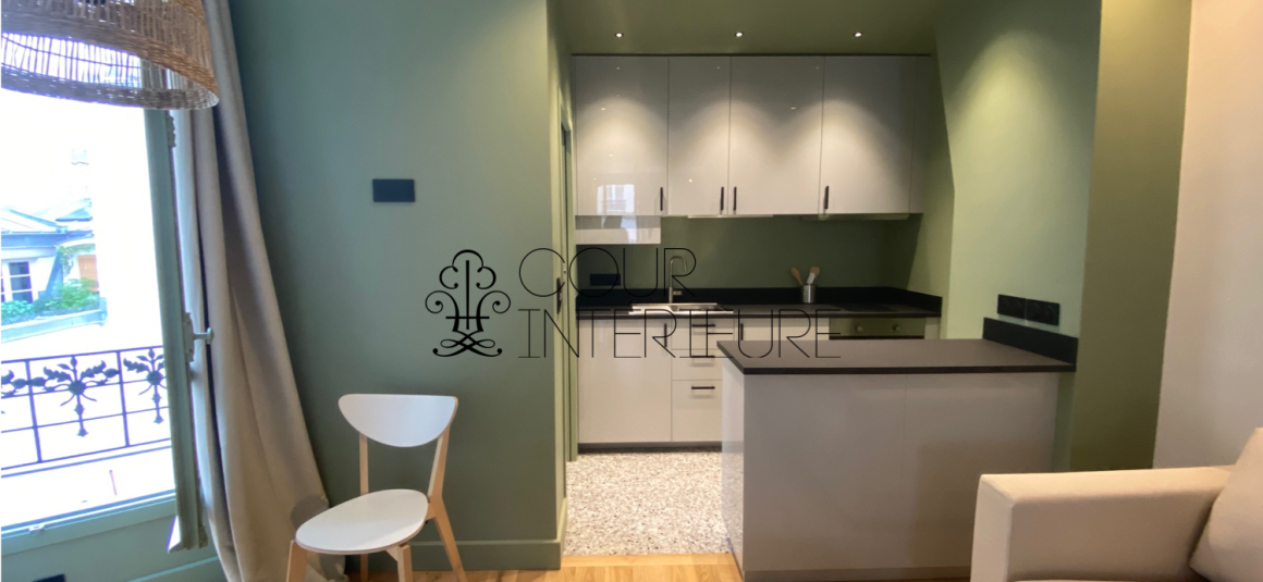 MEUBLÉ – 1 chambre – MARAIS – Paris 3ème  – Rue de Montmorency – 35 m2 – 2e étage sans ascenseur – Loyer charges comprises : 1.800 €