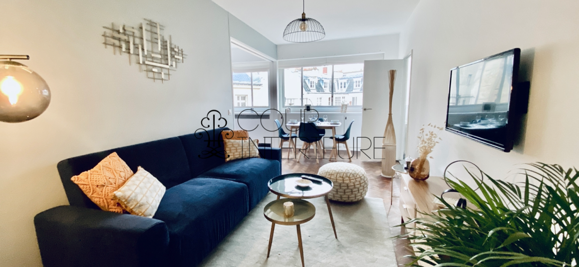 MEUBLÉ – 1 chambre – 51 m2 – Paris 8ème – Rue Beaujon – Métro : Etoile – 5ème étage ascenseur – Loyer charges comprises : 2.100 €