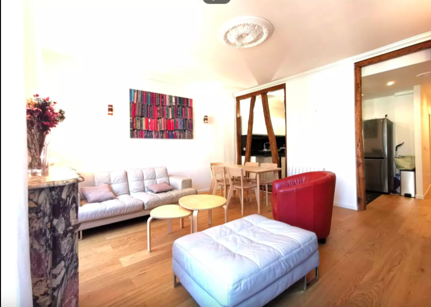 MEUBLÉ – 2 chambres – 80 m2 – Paris 16ème – Rue de la Tour – Balcon – 3ème étage ascenseur – Loyer charges comprises : 3.000 euros