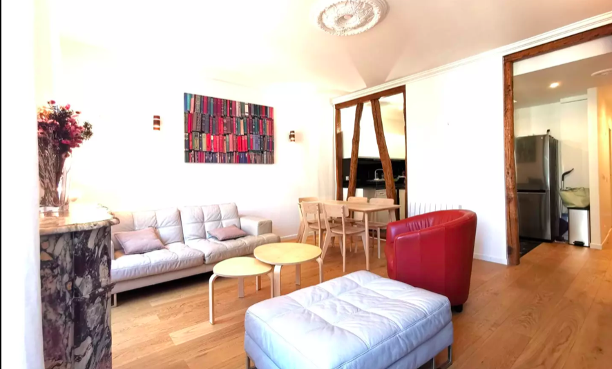 MEUBLÉ – 2 chambres – 80 m2 – Paris 16ème – Rue de la Tour – Balcon – 3ème étage ascenseur – Loyer charges comprises : 3.000 euros