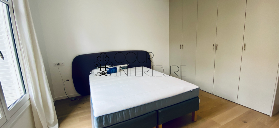 MEUBLÉ – 3 chambres – Paris 15ème – Rue Sarasate – 86,5 m2 + Balcon – 2ème étage avec ascenseur – Loyer charges comprises : 2.995 euros (chauffage collectif)