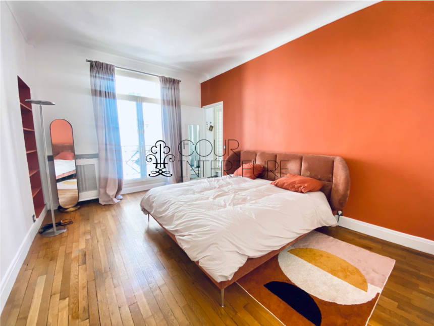 MEUBLÉ – 5 chambres – Paris 16ème – 220 m2 – Rue Cortambert – 3ème étage avec ascenseur – Loyer charges comprises : 10.100 euros (chauffage collectif)