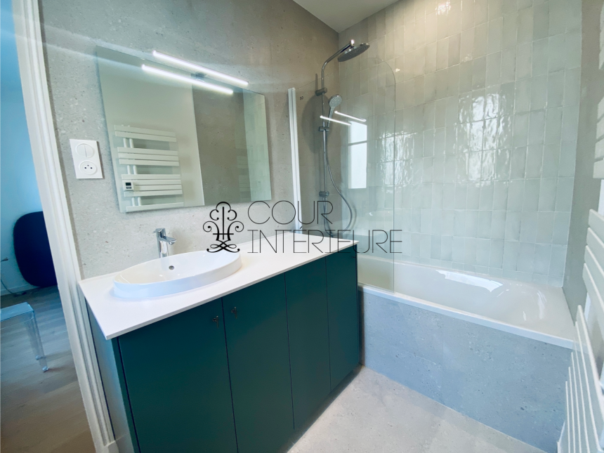 MEUBLÉ – 3 chambres – Paris 15ème – Rue Sarasate – 86,5 m2 + Balcon – 3ème étage avec ascenseur – Loyer charges comprises : 3.106 euros (chauffage collectif)