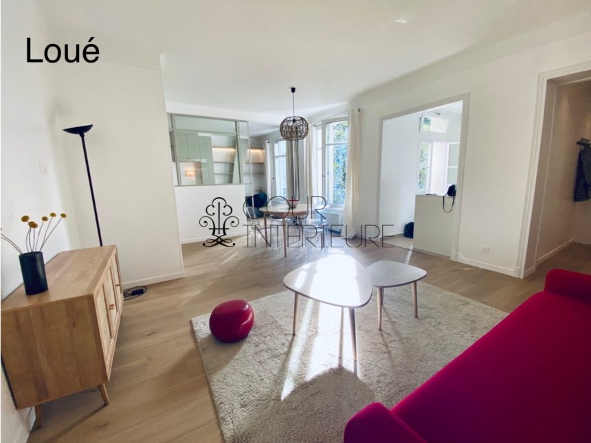 MEUBLÉ – 3 chambres – Paris 15ème – Rue Sarasate – 86,5 m2 + Balcon – 2ème étage avec ascenseur – Loyer charges comprises : 2.995 euros (chauffage collectif)