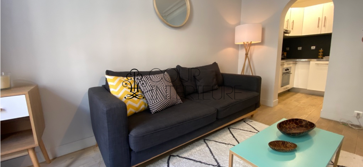 MEUBLÉ – 1 chambre – Paris 17ème – Quartier Poncelet – Rue Saussier Leroy – 31 m2 – 1er étage sans ascenseur – Loyer charges comprises : 1.460 €
