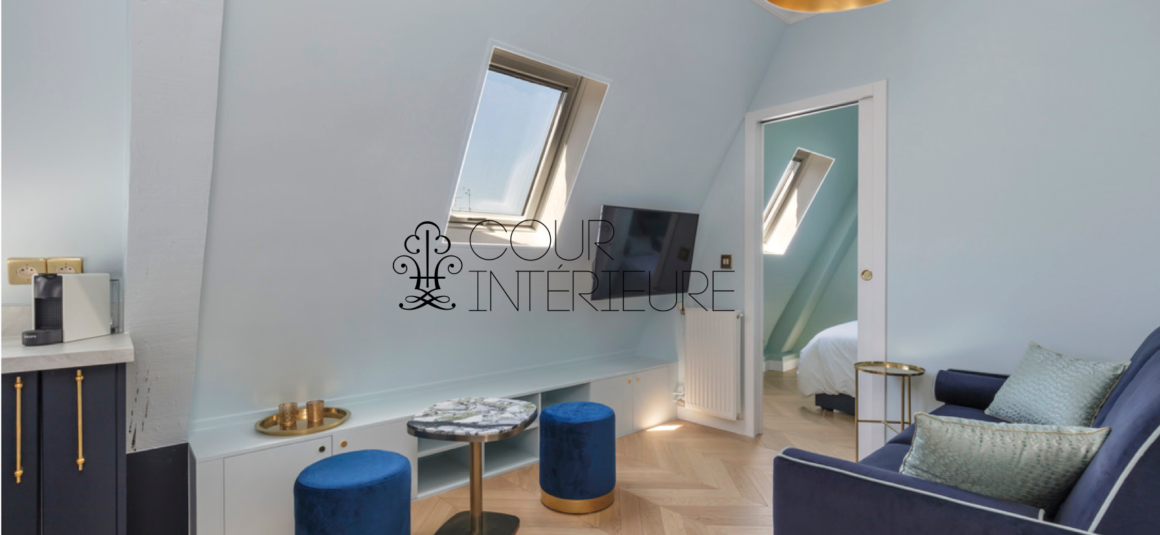 MEUBLÉ – 1 chambre – 22 m2 au sol – Paris 8ème – Avenue Hoche (Parc Monceau – Etoile) – Loyer charges comprises  : 1.300 euros (chauff et eau chaude collectifs inclus et Internet inclus)