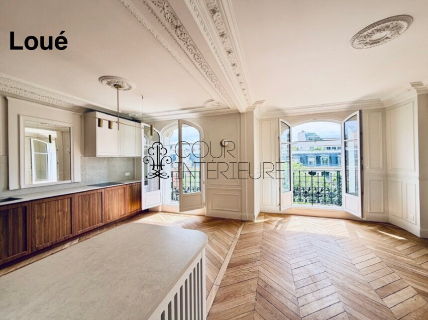 VIDE – 2 chambres – PARIS 16ème – Bld Exelmans – 65,40 m2 – 5ème étage avec ascenseur – Loyer charges comprises : 2.600 euros (chauffage et eau chaude collectifs)