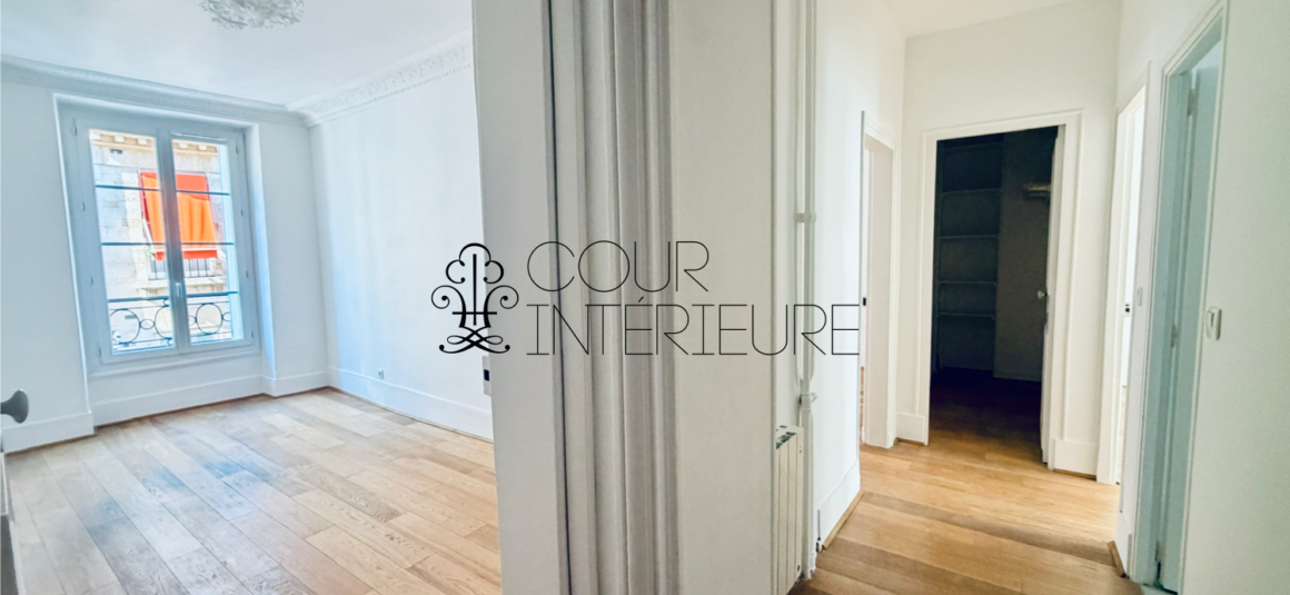 Sans titre204 VIDE – 2 chambres – 74 m2 – Havre Caumartin – PARIS 9e – 3e étage avec ascenseur – Loyer charges comprises : 2.601 euros