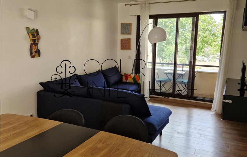 MEUBLÉ – 2 chambres – LEVALLOIS (92) – 68,34 m2 + balcon – 1er étage ascenseur – Loyer charges comprises : 2.300 euros (chauffage et eau chaude collectifs)