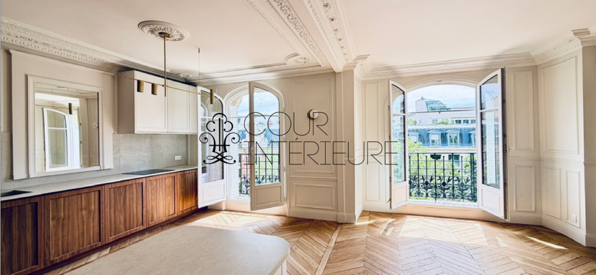 VIDE – 2 chambres – PARIS 16ème – Bld Exelmans – 75,09 m2 – 3ème étage avec ascenseur – Loyer charges comprises : 3.000 euros  (chauffage et eau chaude collectifs)