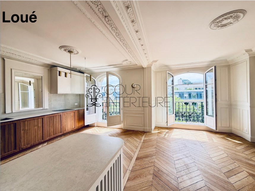 VIDE – 2 chambres – PARIS 16ème – Bld Exelmans – 75,09 m2 – 3ème étage avec ascenseur – Loyer charges comprises : 3.000 euros  (chauffage et eau chaude collectifs)