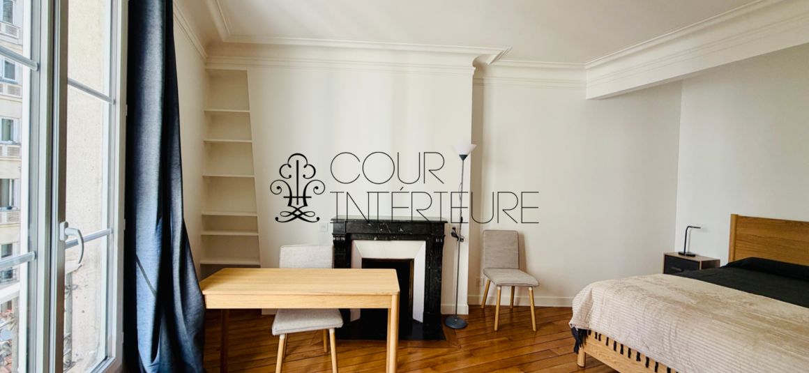 MEUBLÉ – 1 chambre – Paris 17ème – Rue Brunel – 42 m2 – 3ème étage avec ascenseur – Loyer charges comprises : 1.900 euros