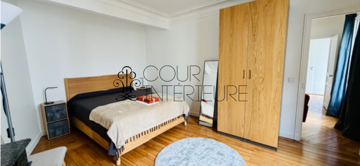 MEUBLÉ – 1 chambre – Paris 17ème – Rue Brunel – 42 m2 – 3ème étage avec ascenseur – Loyer charges comprises : 1.900 euros