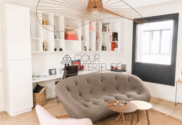 MEUBLÉ – 1 chambre – PARIS 7ème – RASPAIL/BAC/GRENELLE – 62 m2 et terrasse plein ciel de 35 m2 – 2ème étage ascenseur – Loyer charges comprises : 4.400 euros (chauffage et eau chaude collectifs compris et Internet compris)
