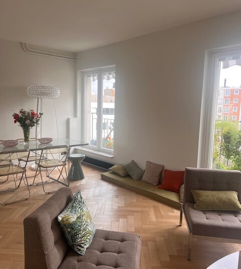MEUBLÉ – Duplex –  1 chambre – PARIS 15ème – Avenue Motte Picquet – 70 m2 – 8ème étage avec ascenseur – Loyer charges comprises : 2.850 euros (chauffage collectif inclus)