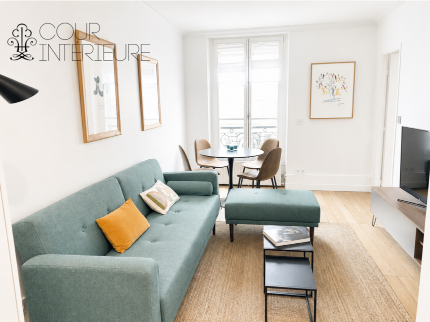 MEUBLÉ – 1 chambre – PARIS 7ème – Rue Pierre Leroux – 38,3 m2 – 5ème étage ascenseur – Loyer charges comprises : 1.900 € (Internet inclus)