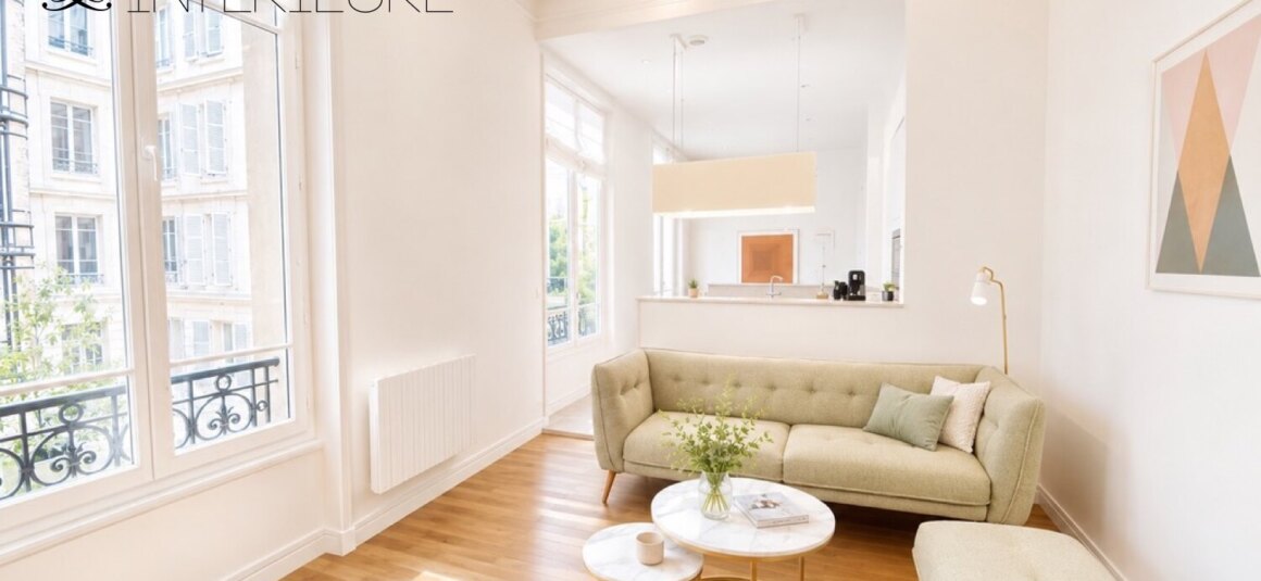 MEUBLÉ – Immeuble grand standing conciergerie 24h/24 – 3 chambres (2 chambres + 1 bureau / chambre d&rsquo;amis) – 77 m2 – Bld Flandrin / angle Ave Foch/Porte Dauphine –  Paris 16ème – 1er étage ascenseur – Loyer mensuel charges comprises : 3.100 €