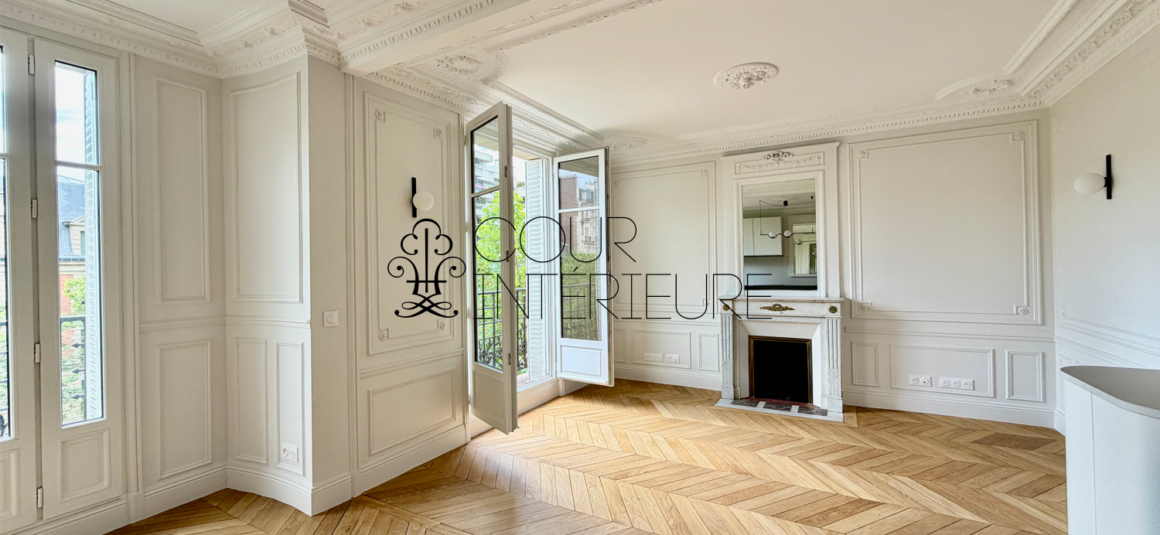 Sans titre65 VIDE – 2 chambres – PARIS 16ème – Bld Exelmans – 75,37 m2 – 4ème étage avec ascenseur – Loyer charges comprises : 3.000 euros (chauffage et eau chaude collectifs)