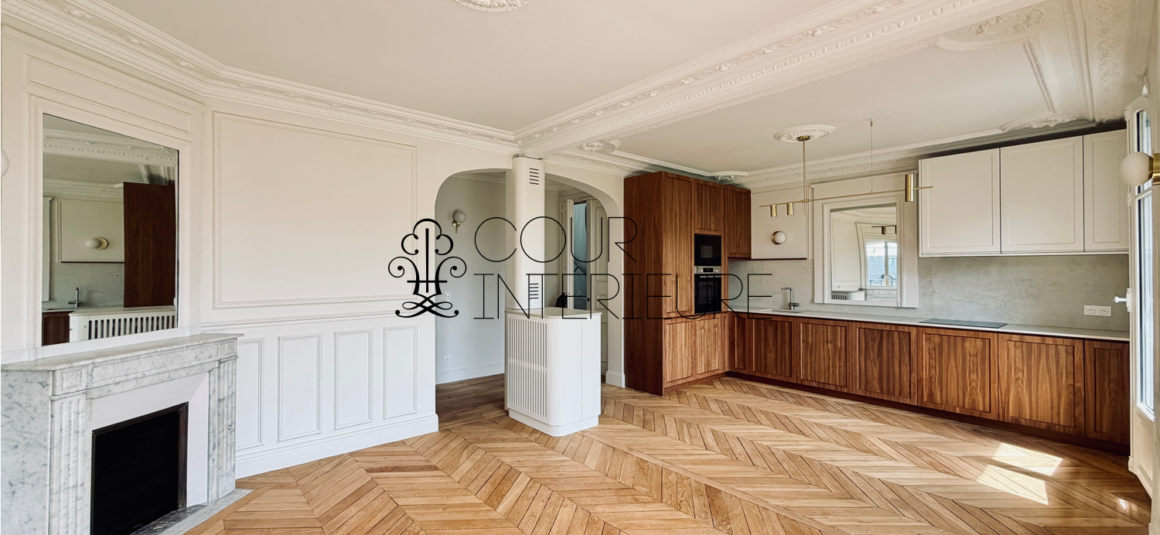 VIDE – 2 chambres – PARIS 16ème – Bld Exelmans – 65,40 m2 – 5ème étage avec ascenseur – Loyer charges comprises : 2.600 euros (chauffage et eau chaude collectifs)