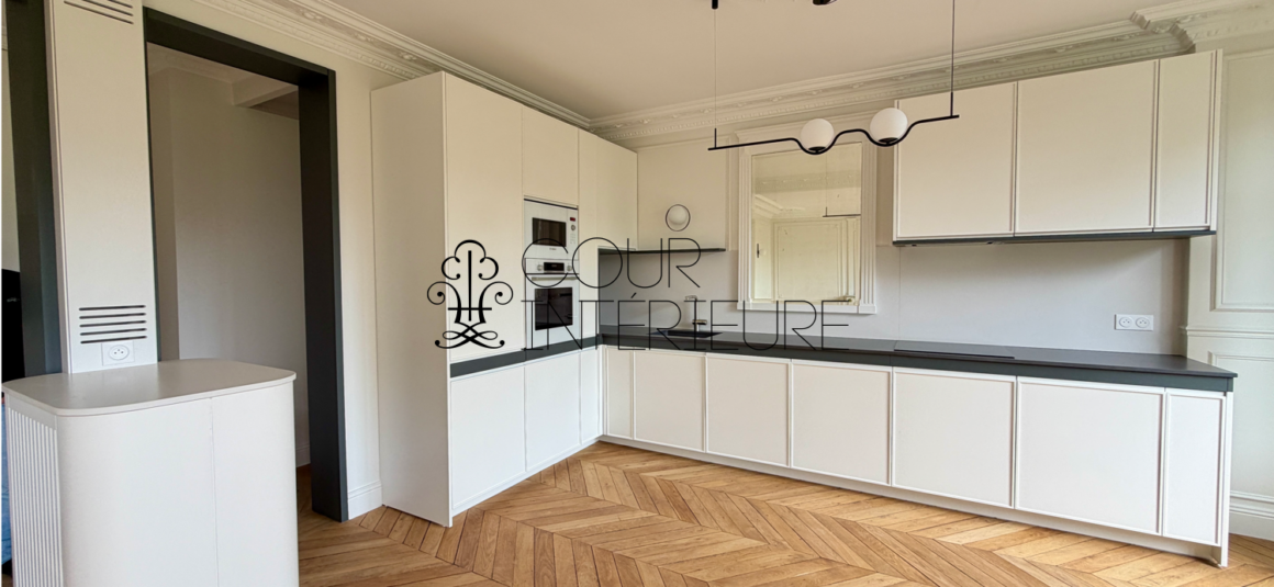 Sans titre68 VIDE – 2 chambres – PARIS 16ème – Bld Exelmans – 75,37 m2 – 4ème étage avec ascenseur – Loyer charges comprises : 3.000 euros (chauffage et eau chaude collectifs)