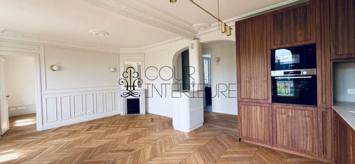VIDE – 2 chambres – PARIS 16ème – Bld Exelmans – 65,40 m2 – 5ème étage avec ascenseur – Loyer charges comprises : 2.600 euros (chauffage et eau chaude collectifs)